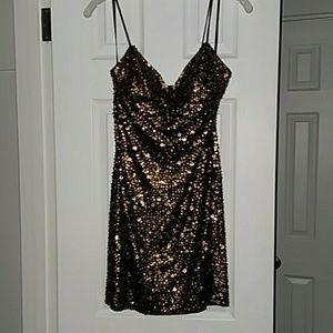 Alberto Makali sequin cocktail  dress new